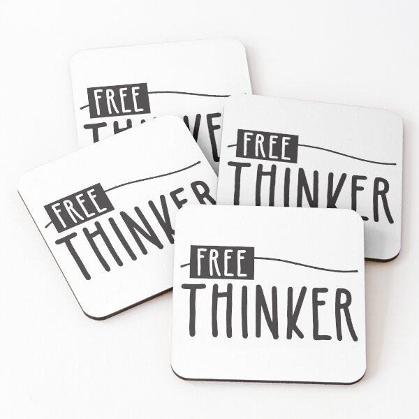 Item preview, Free Thinker designed and sold by BlueZenStudio.
