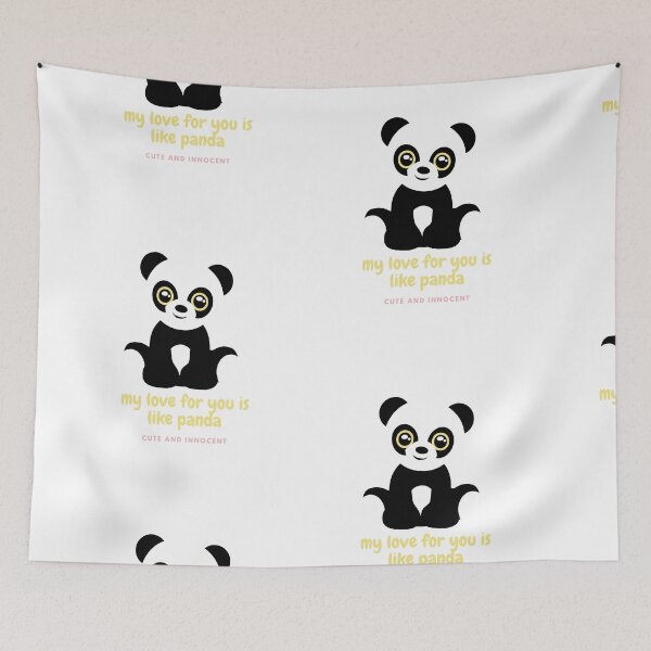 Item preview, You are my cute little panda (cute panda design with pickup line) designed and sold by Slangt-shirt.