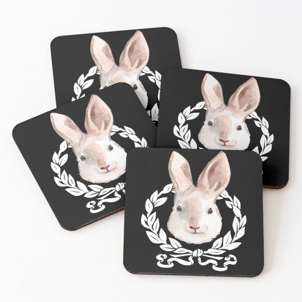 Item preview, cabeza floral de conejo designed and sold by Nijn.