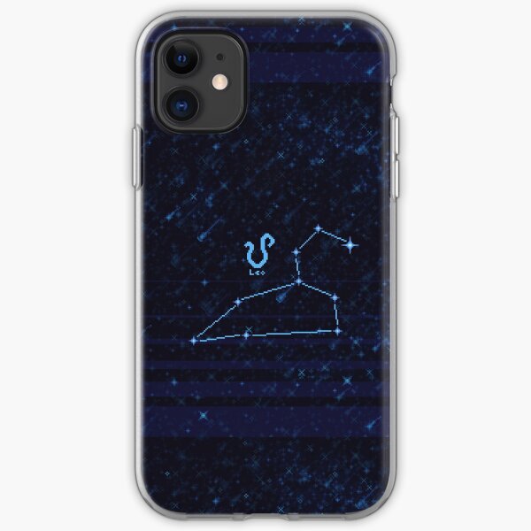 Zodiac Constellation Leo iPhone Soft Case