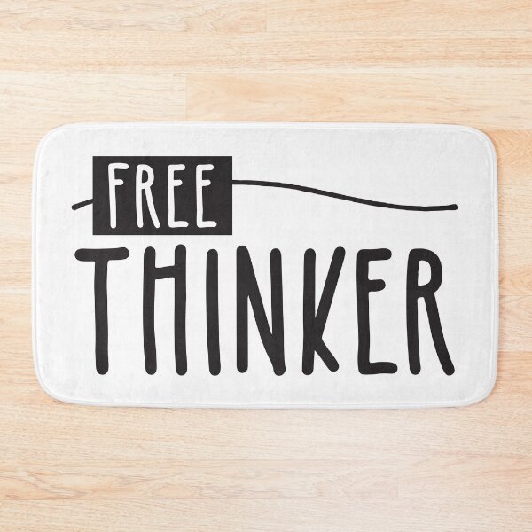 Item preview, Free Thinker designed and sold by BlueZenStudio.