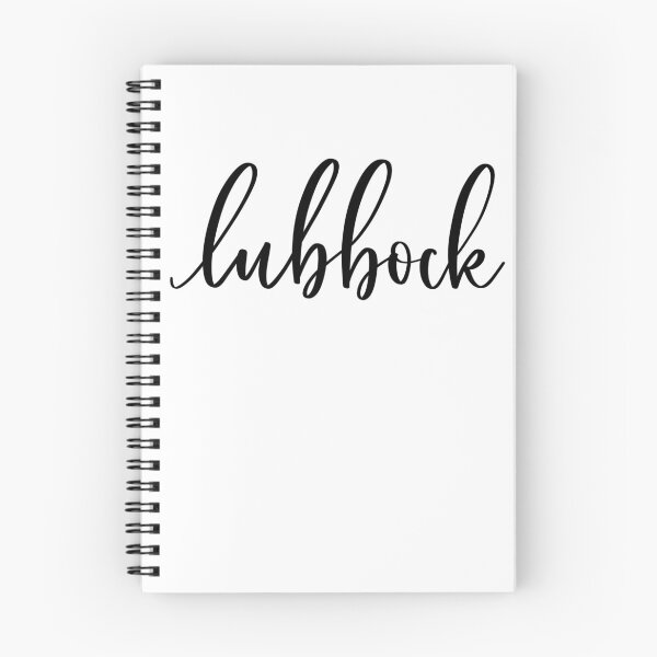 Item preview, lubbock calligraphy designed and sold by claycreates.