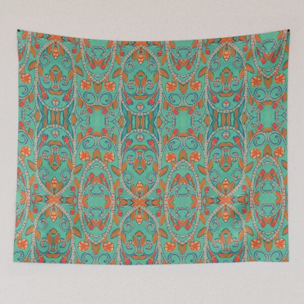 Item preview, Ornamental Floral Vines designed and sold by farreystudio.