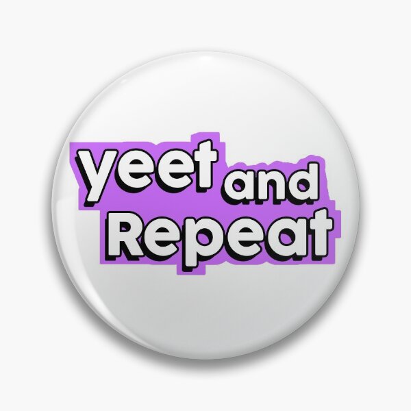 Item preview, Yeet and repeat laptop sticker designed and sold by thehollowpoint.