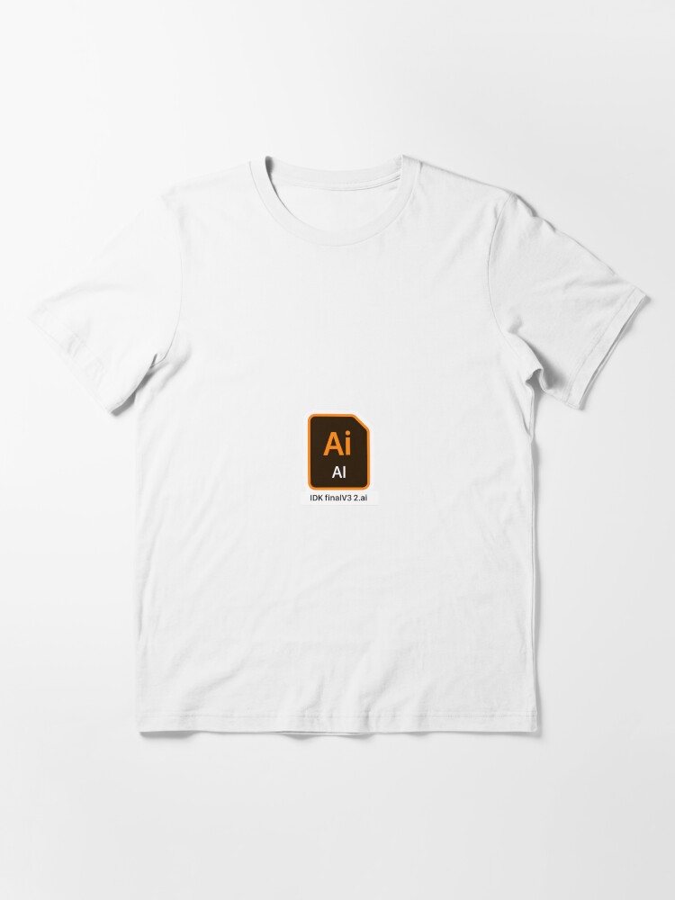 T shirt template outlet ai file