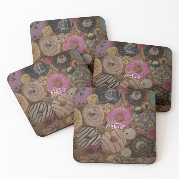 Item preview, Donut Print "Glazed and Confused" designed and sold by Lexibrunoart.
