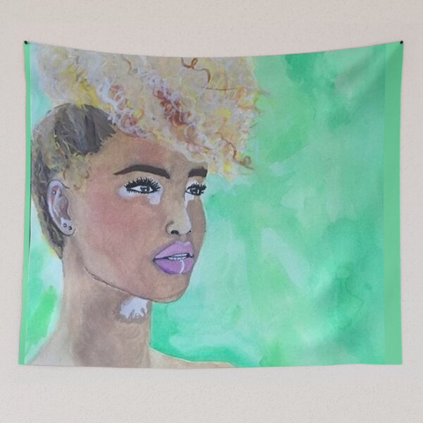 Item preview, Woman with Vitiligo  designed and sold by Cat-Corazza.