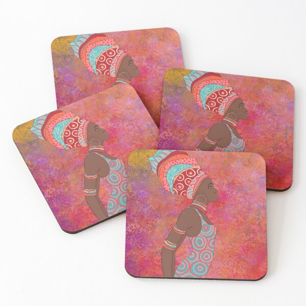 Item preview, Watercolor African Women Pastel designed and sold by LaceRenee.