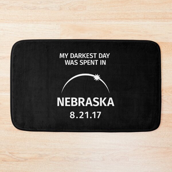 Item preview, My Darkest Day Was Spent in Nebraska Solar Eclipse designed and sold by creativecurly.