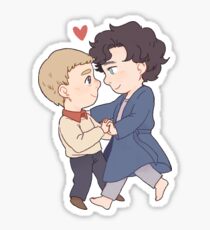 Sherlock and John Sticker