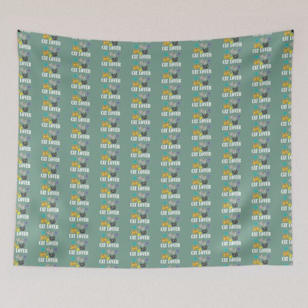 Item preview, Cat and stamen print designed and sold by Ramsesgl.