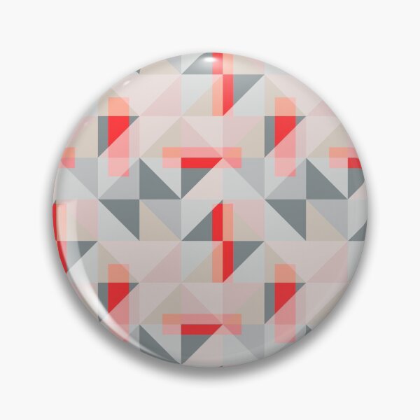 Item preview, Triangles with red rectangles designed and sold by lisoks.