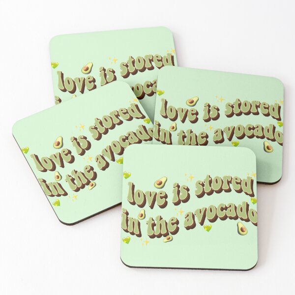 Item preview, love is stored in the avocado designed and sold by goblinbabe.