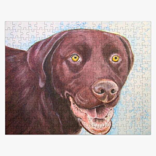 chocolate lab jigsaw puzzles