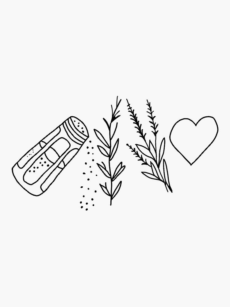 "always throw spilled salt over your left shoulder" Sticker for Sale by