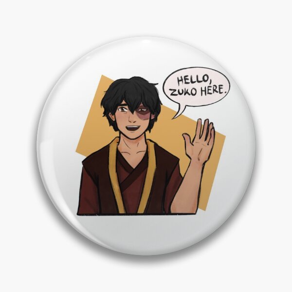 Item preview, Hello Zuko Here Version 2 designed and sold by alethaina.