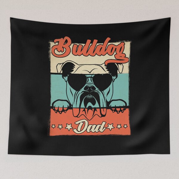 Item preview, Funny English Bulldog Apparel Bulldog Dad T-Shirt designed and sold by bitcam18.