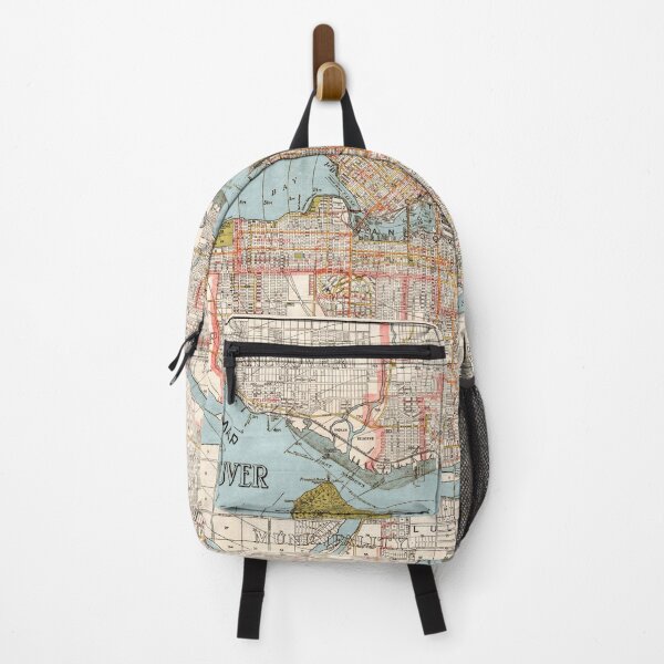 Item preview, Vintage Greater Vancouver Area Map 1924 designed and sold by Gin Neko.