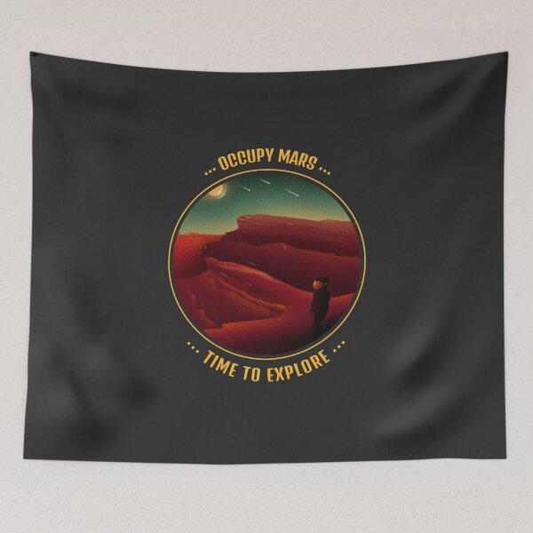 Item preview, Mission Accepted - Occupy Mars | Space lover | Space theme designed and sold by cute-tees.