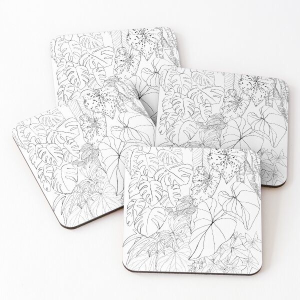 Item preview, Drawing tropical vegetation designed and sold by maicagonzalez.