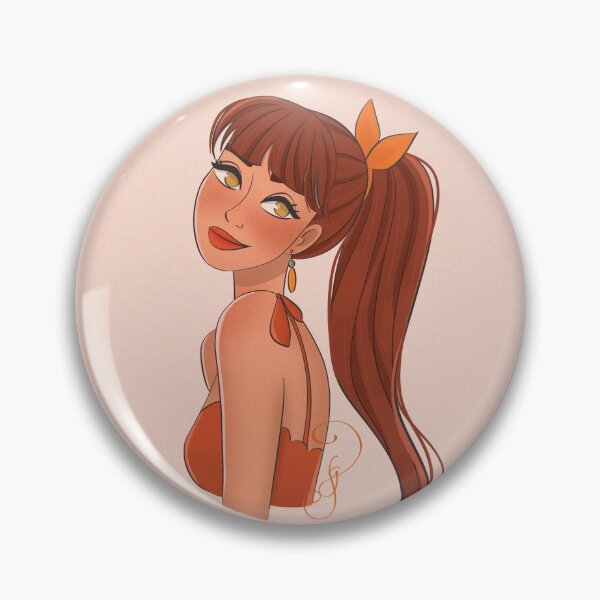 Item preview, Ponytail girl designed and sold by Sofi Gutierrez.