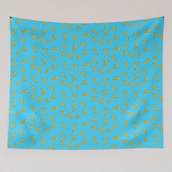 Item preview, retro lightning pattern  designed and sold by Nicole  Desmond.