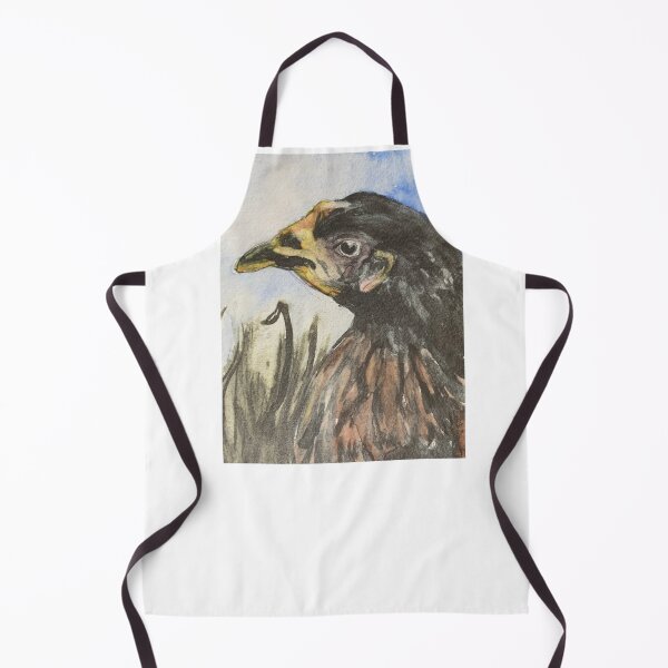 Item preview, Chicken portrait with ear designed and sold by UseAimee.
