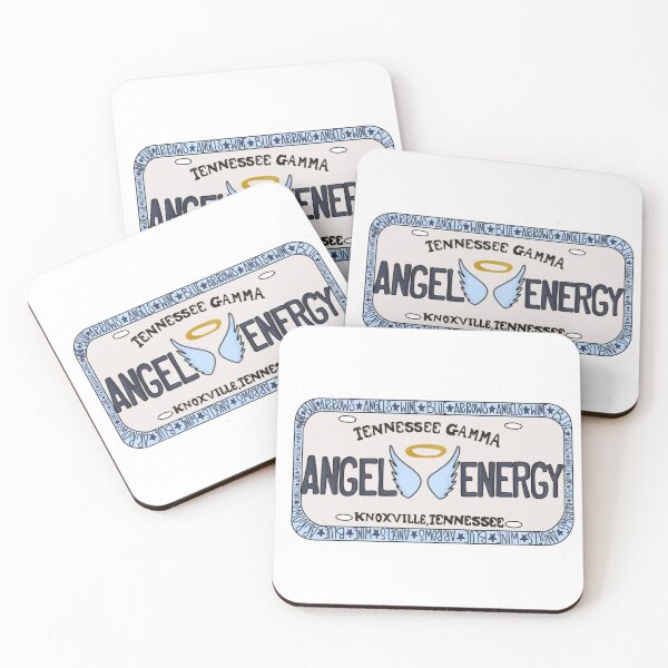 Item preview, Angel Energy License Plate  designed and sold by natwrigs.
