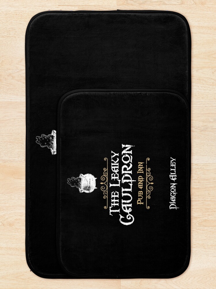 Thumbnail 5 of 6, Bath Mat, The Leaky Cauldron Pub and Inn designed and sold by w1ckerman.