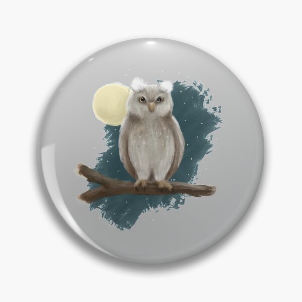Item preview, ‘Moon Watcher’ - Owl designed and sold by franelih.
