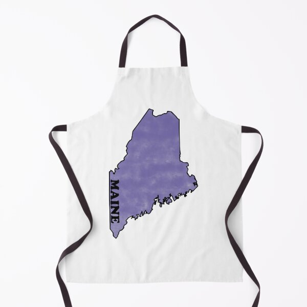 Item preview, Maine Watercolor Blue Bold designed and sold by artbylukas.