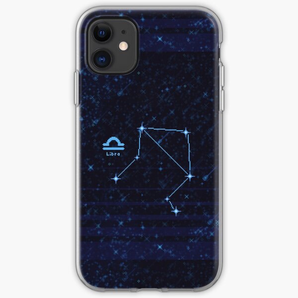 Zodiac Constellation Libra iPhone Soft Case