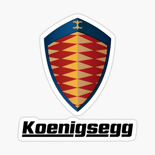 Koenigsegg Pegatina