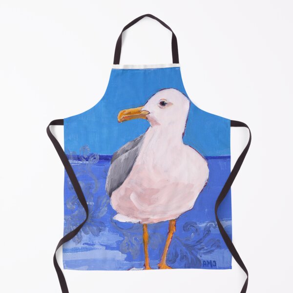 Aperçu de l'œuvre Mouette sur le quai créée et vendue par AMOpainting.