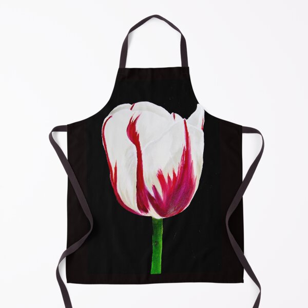Item preview, Burgundy and White Tulip designed and sold by PaintedbyCarol.
