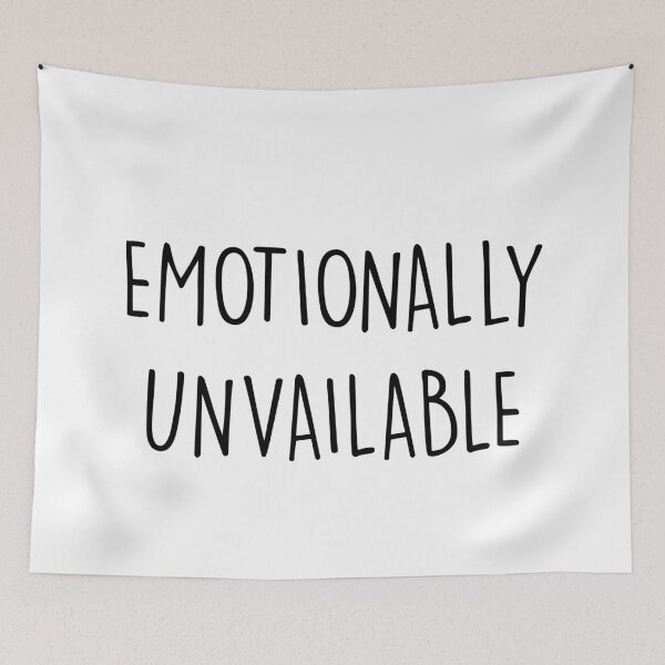 Item preview, Emotionally Unvailable Edition designed and sold by FoGow Store.