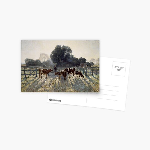 Elioth Gruner - Spring Frost 1919 Postcard