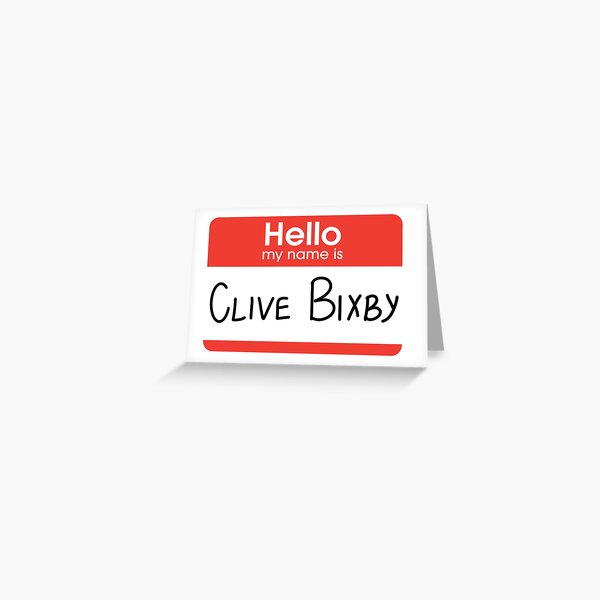 Item preview, Clive Bixby Nametag designed and sold by iamjakeberman.