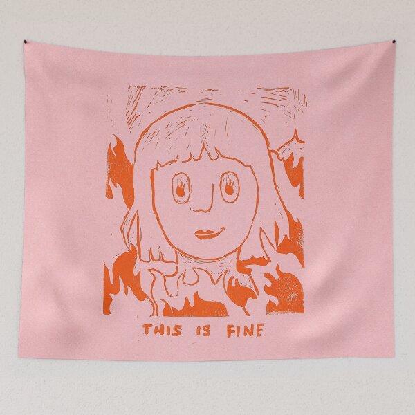 Item preview, This is Fine designed and sold by firexjay.