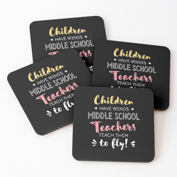 Item preview, Middle School Teacher Gifts - Beautiful Wings Quote designed and sold by betternotes.