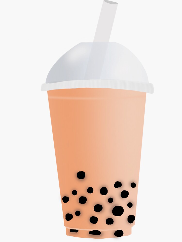 Aesthetic Boba Sticker For Sale By Carsynweider Redbubble 