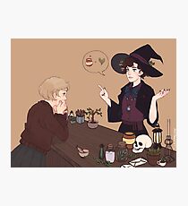Femlock Witch Shop Photographic Print