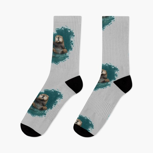 Item preview, ‘Otterly in Love’ - Otters designed and sold by franelih.
