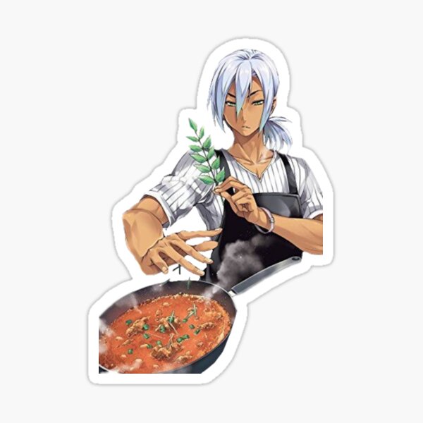 Akira Hayama (Food Wars) Kleidung / Gegenstände Sticker