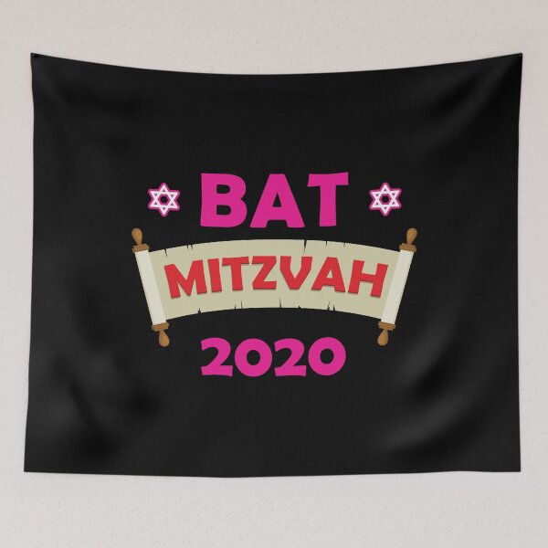 Item preview, Jewish Scroll Star of David Bat Mitzvah 2020 print designed and sold by jakehughes2015.