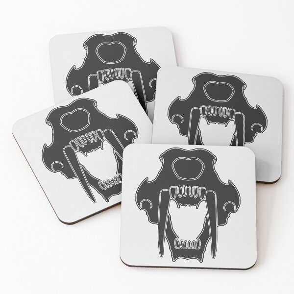Item preview, Sabre Tooth Skull designed and sold by SpitsPixels.