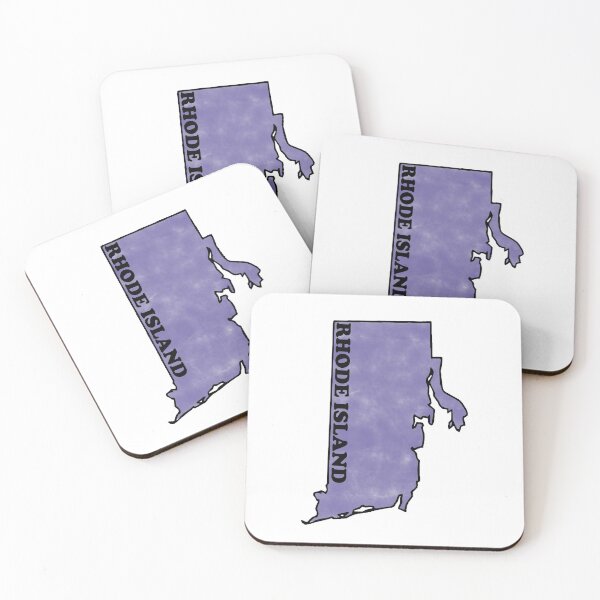 Item preview, Rhode Island Watercolor Blue Bold designed and sold by artbylukas.