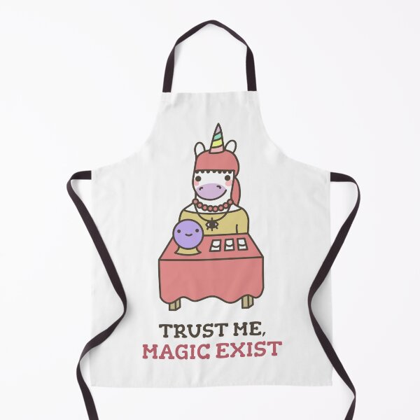 Item preview, Cute Kawaii Unicorn "Trust me, magic exist" designed and sold by TamGustam.