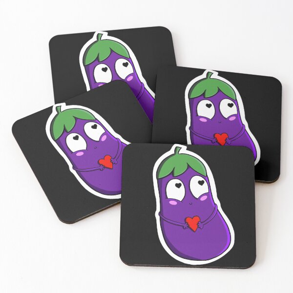 Item preview, Eggplant in Love designed and sold by Lokianna.