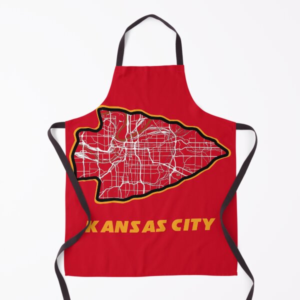 Artikelvorschau, Kansas City Arrowhead-Karte in den Farben der Chiefs entworfen und verkauft von kelbyredux.